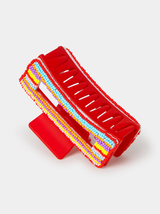 PINZA DETALLE BEADS Multicolor