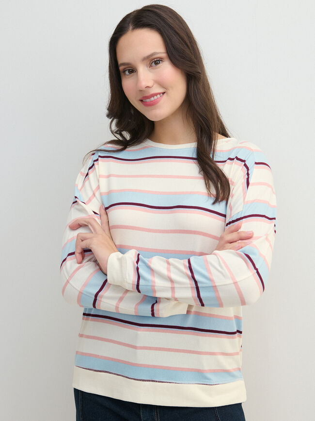 JERSEY LANOSO ESTAMPADO Rayas 1