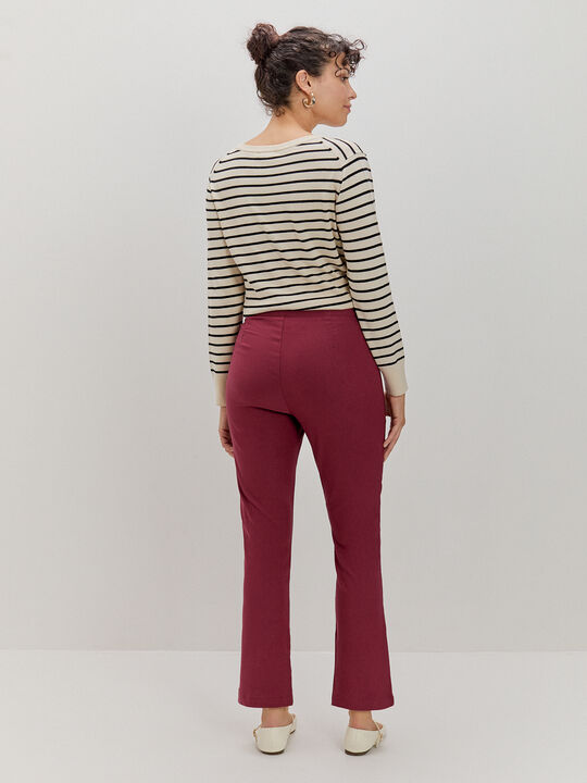 PANTALÓN BENGALINA Burdeos image number null