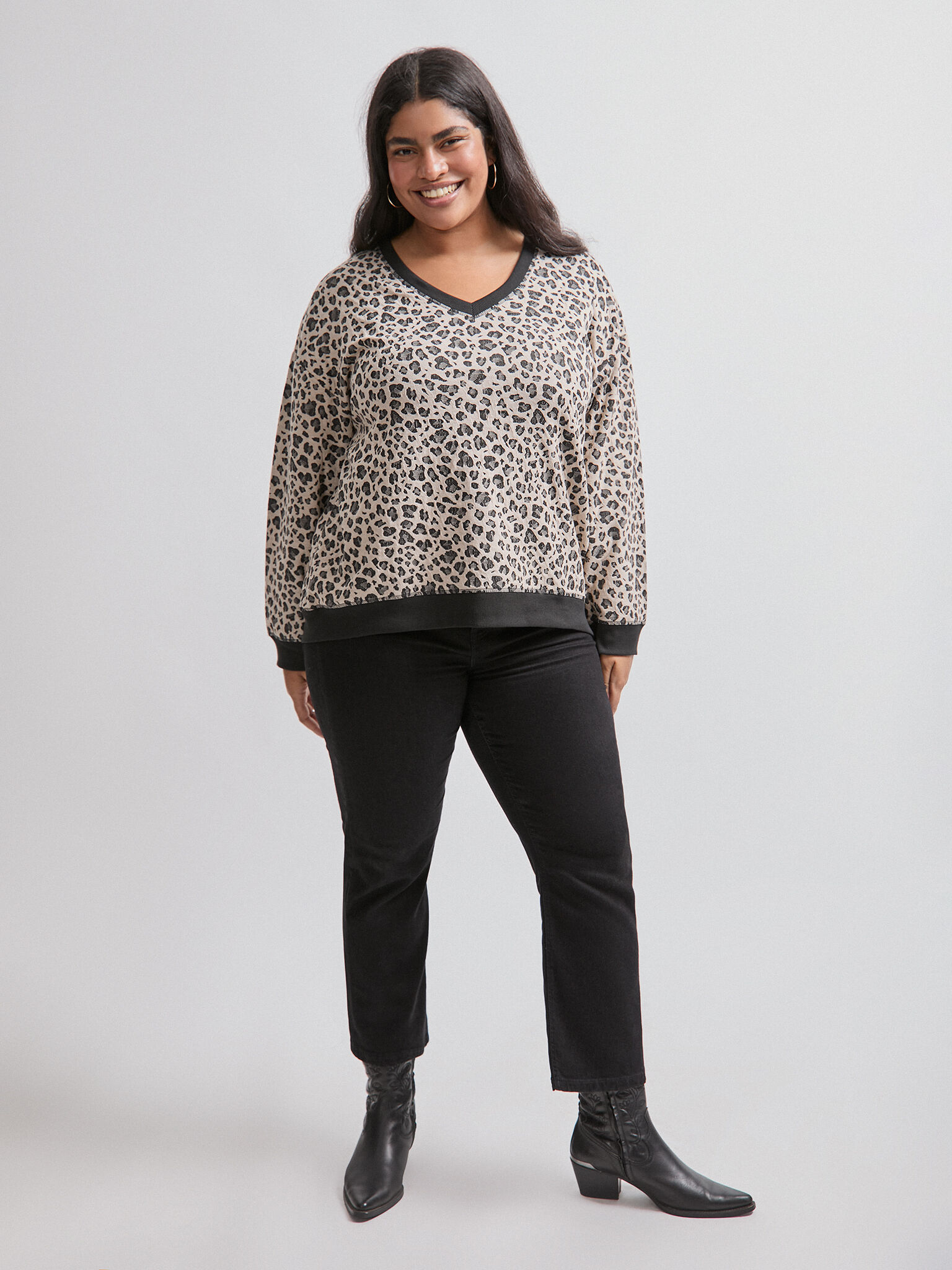 SUDADERA LEOPARDO ENCUENTROMODA ENCUENTRO