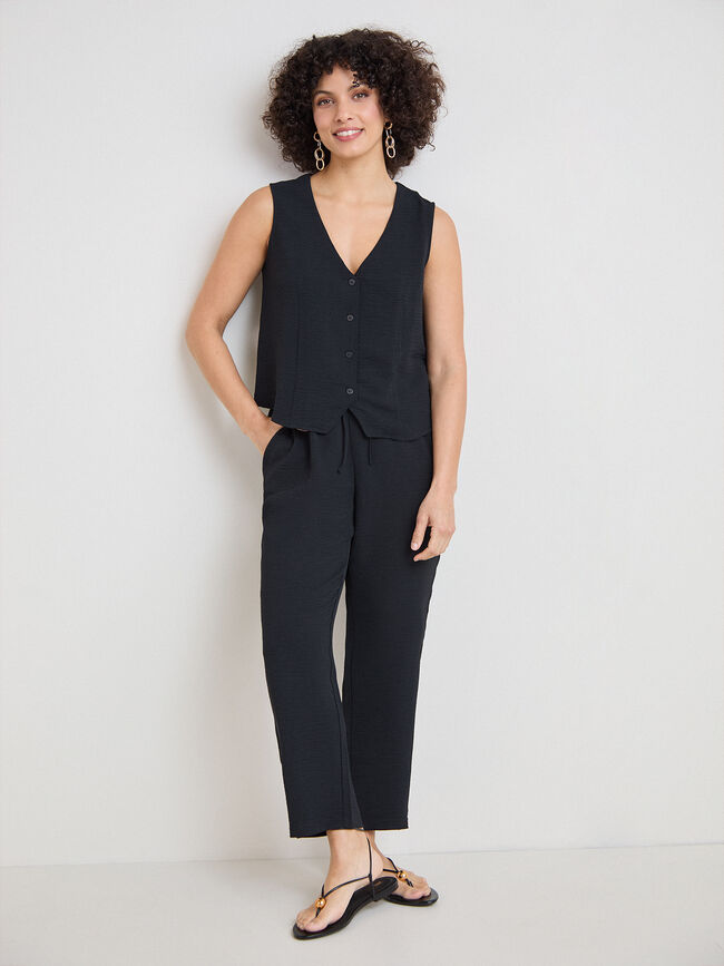 PANTAL&Oacute;N JOGGER Negro