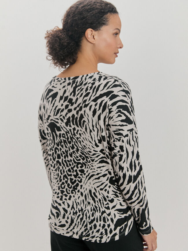 CAMISETA MANGA LARGA Estampado 1