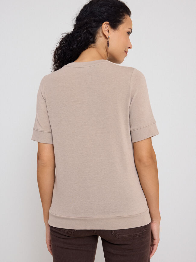 CAMISETA FLOR 3D Piedra