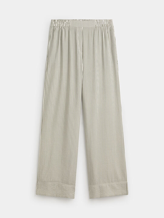 PANTAL&Oacute;N CINTURILLA EL&Aacute;STICA Frambuesa image number null