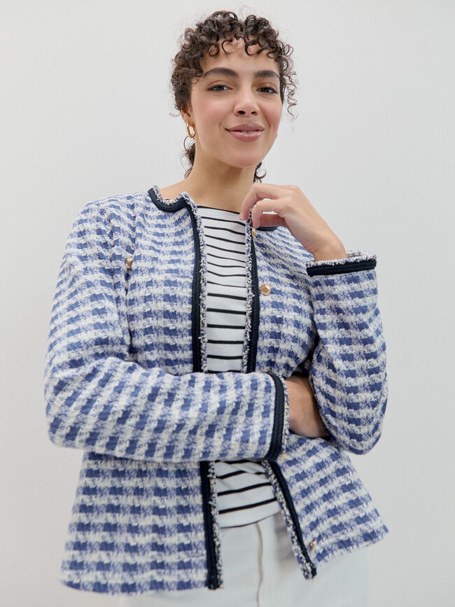 CHAQUETA CORTA Azulon