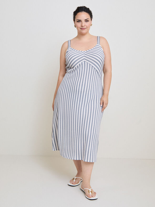 VESTIDO MINI ZIG-ZAG CORTES Rayas 1