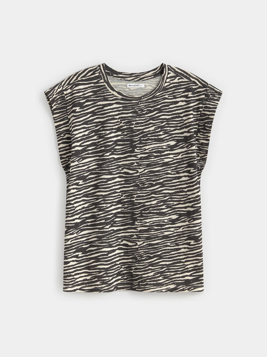 CAMISETA RECTA Estampado 1 image number null