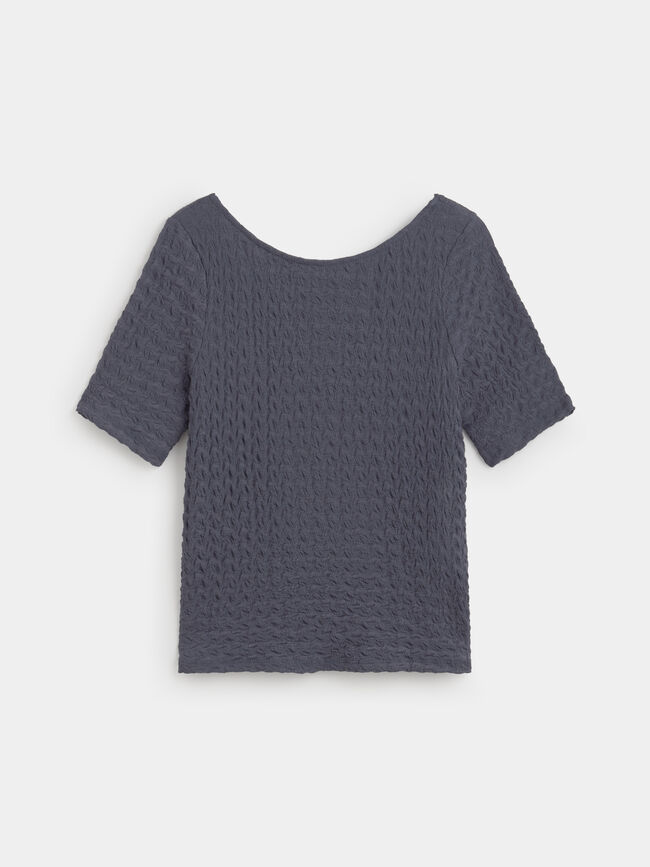 CAMISETA TEXTURA Vintage Blue