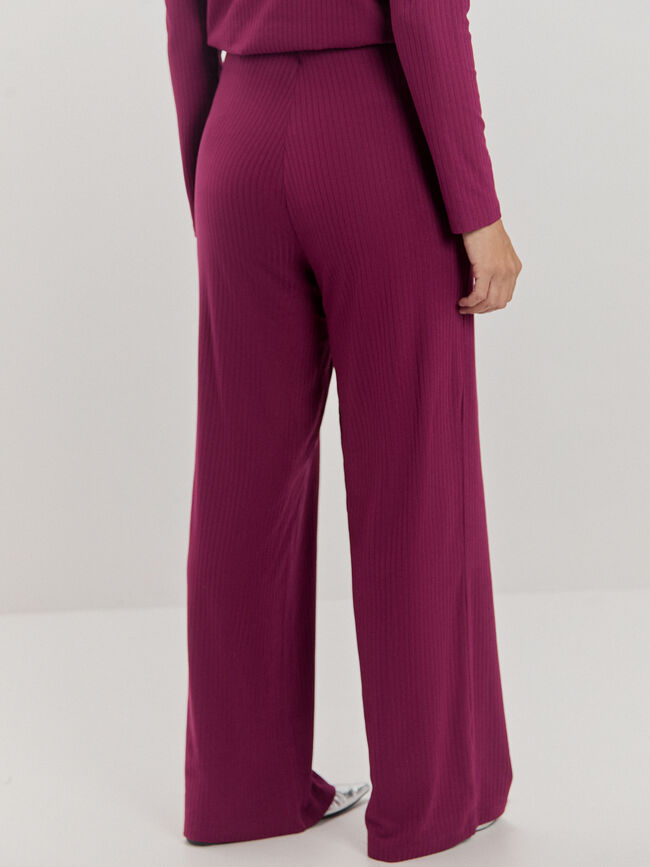 PANTALON CANALE Berenjena