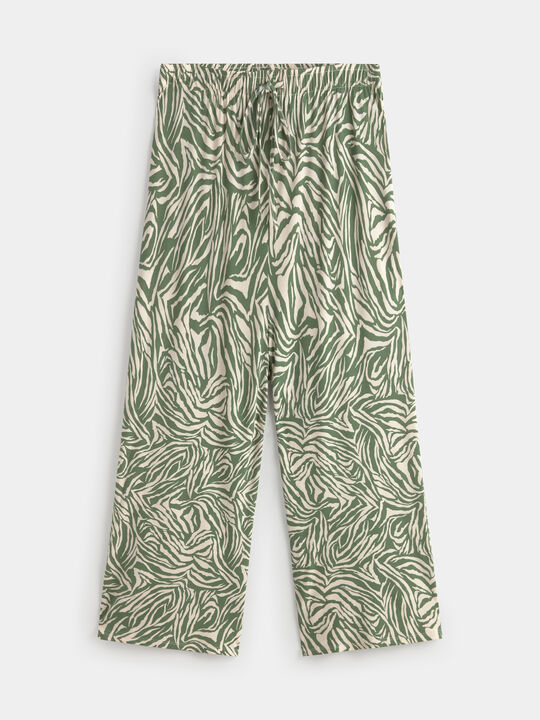 PANTALON RECTO Estampado 2 image number null