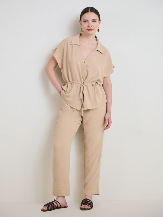 PANTAL&Oacute;N JOGGER Camel image number null
