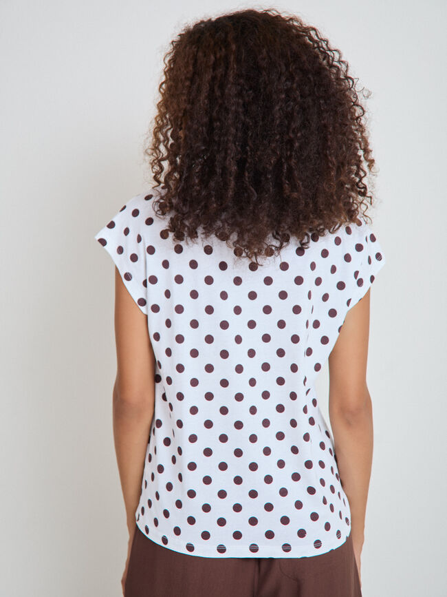 CAMISETA HOMBRO CAIDO Estampado 1