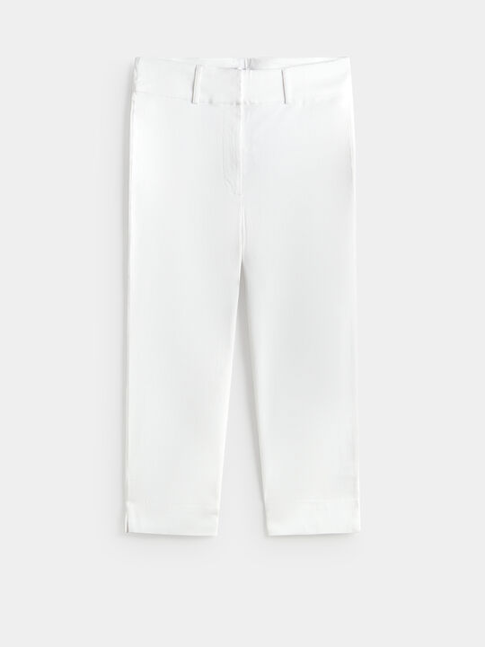 PANTAL&Oacute;N CAPRI Blanco Optico image number null