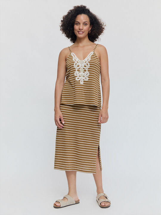 TOP DOBLE TIRANTE Rayas 1 image number null