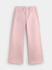 WIDE LEG CROP BOLSILLOS Rosa