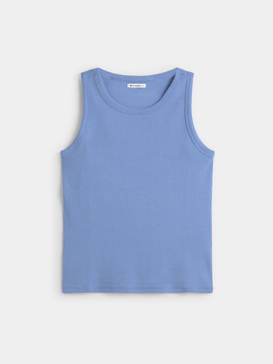 TOP NADADORA Azul Chambray image number null