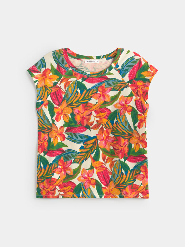 TOP MANGA CORTA Estampado 1