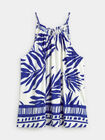 TOP HALTER CENEFA Azul Noche