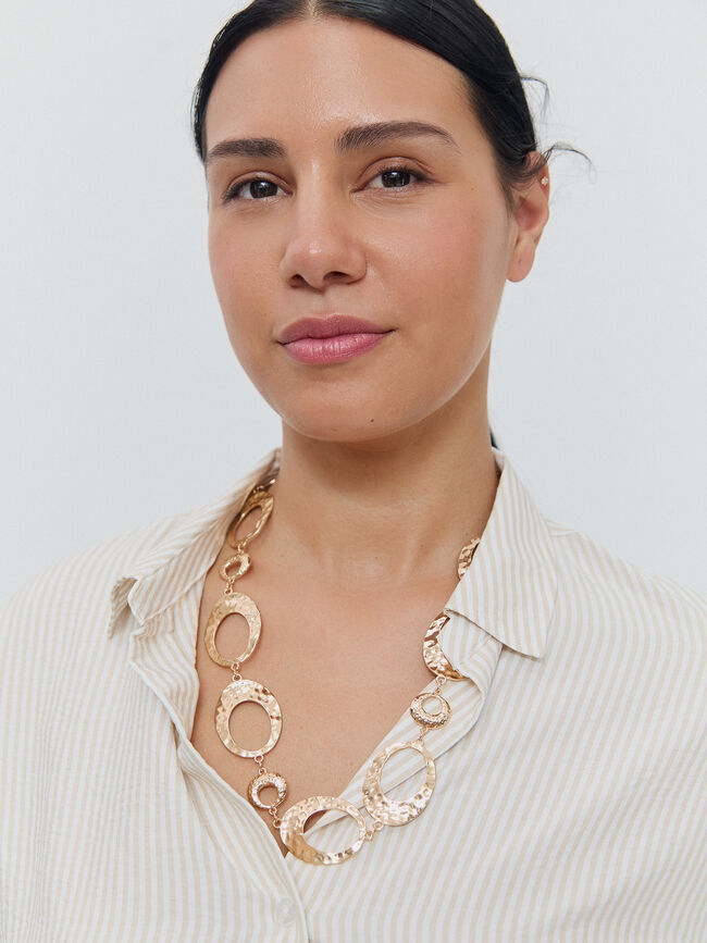 COLLAR LARGO CADENA Oro