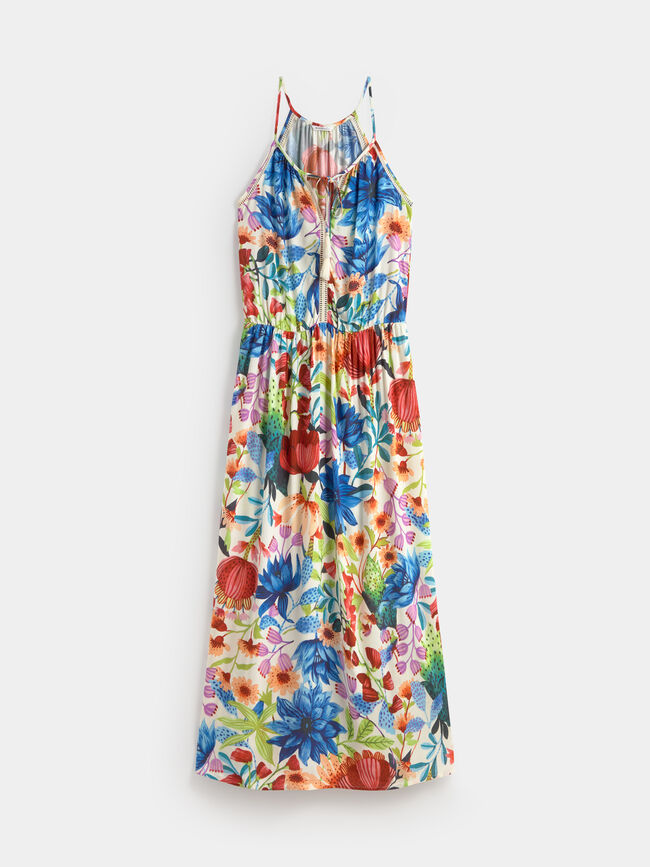 VESTIDO HALTER Multicolor