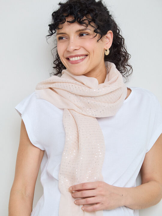 PA&Ntilde;UELO DETALLE LENTEJUELAS Rosa Perla image number null