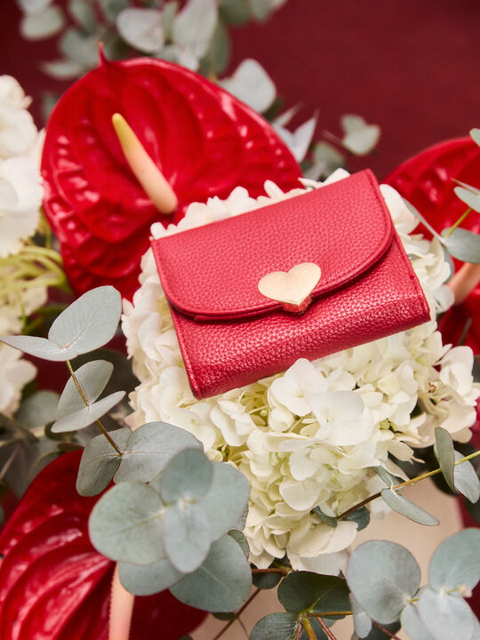 NECESER ESTAMPADO CORAZ&Oacute;N Rojo Flama image number null