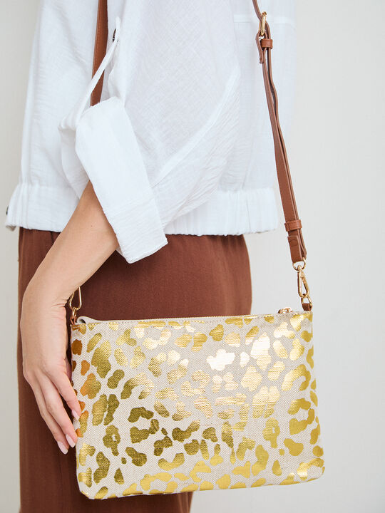 BOLSO ESTAMPADO ANIMAL Crudo image number null