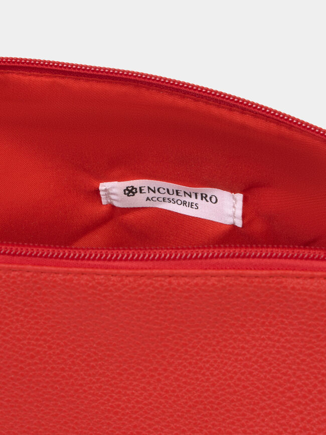 BOLSO BANDOLERA MEDIANO Rojo Flama
