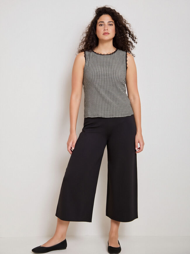 PANTALON PINZAS Negro