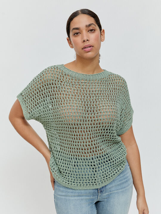 JERSEY CALADO M/C Verde image number null