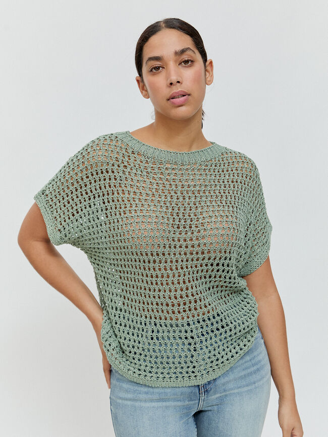 JERSEY CALADO M/C Verde