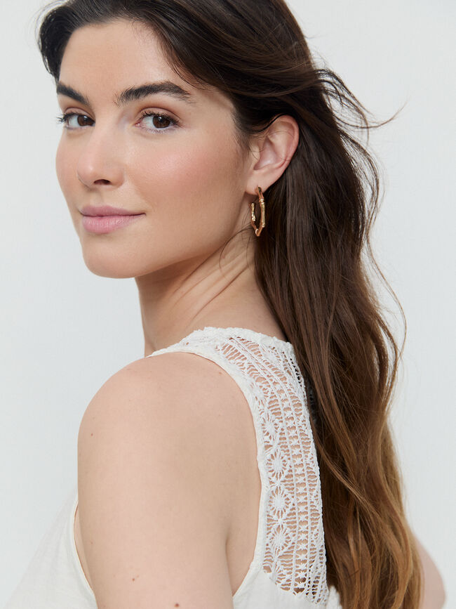 TOP CANSESU Blanco Hueso