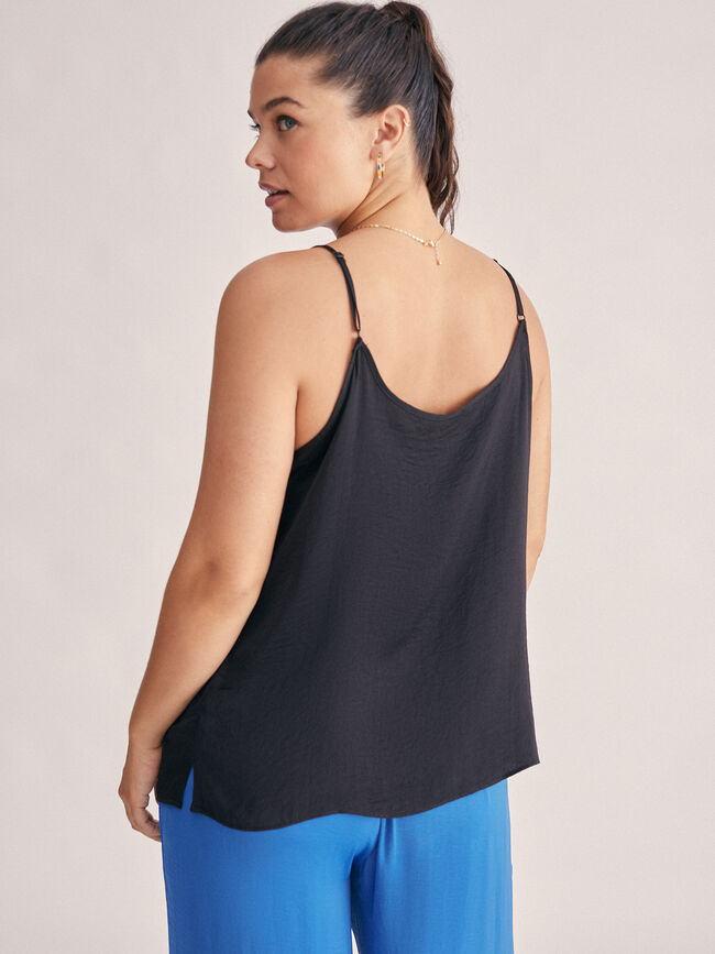Top lencero Negro