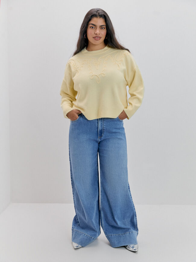 JERSEY FILI Amarillo Pastel