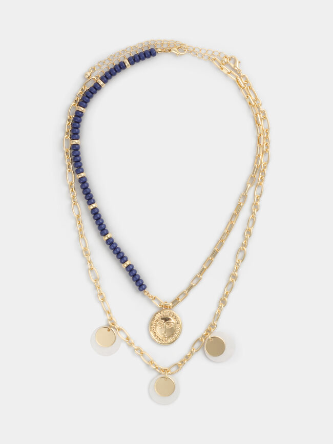 Collares combinados Oro Viejo