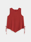 TOP ASIMETRICO LAZOS oxide