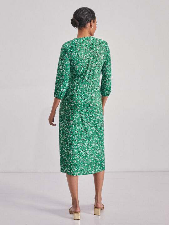 VESTIDO CRUZADO Estampado 1 image number null