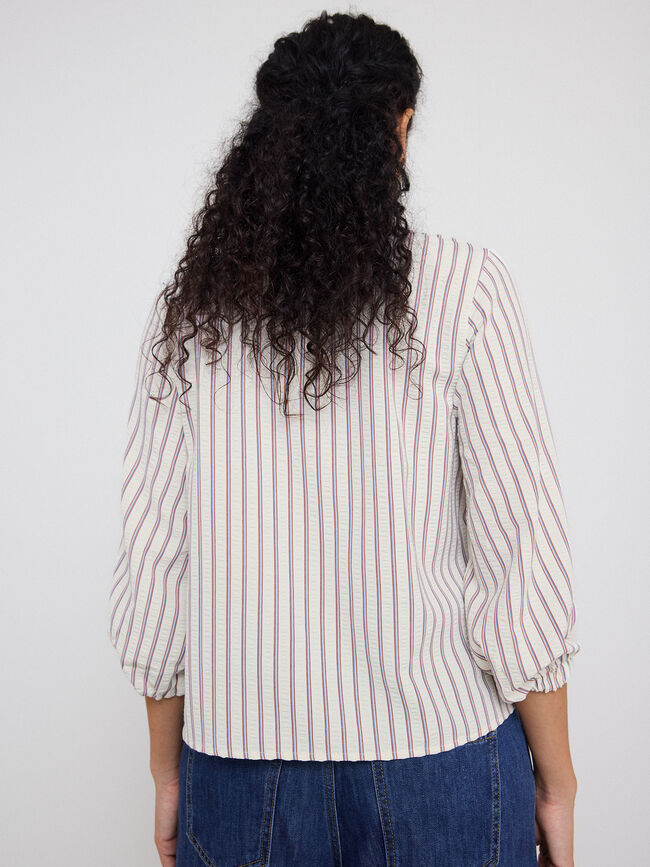 CAMISA VOLANTE Crudo