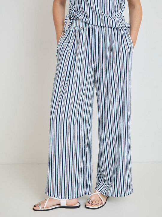 PANTALON SET ESTRUCTURA Azul Marino image number null