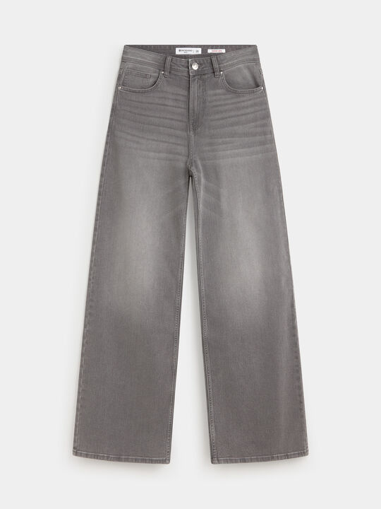 WIDE LEG BÁSICO Gris image number null