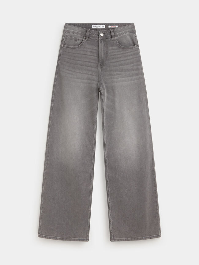 WIDE LEG BÁSICO Gris