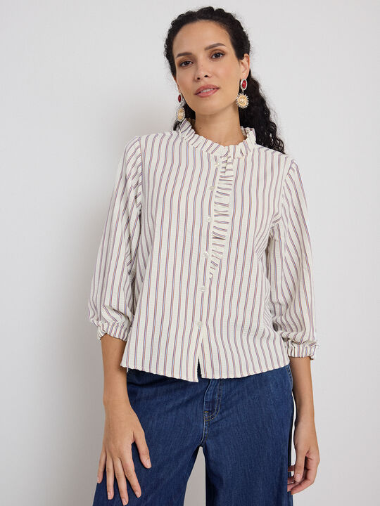 CAMISA VOLANTE Crudo image number null