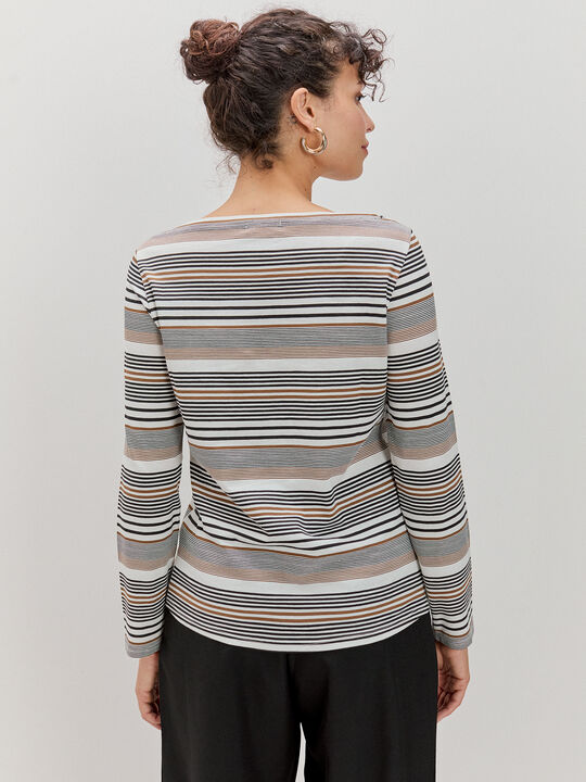 CAMISETA MANGA LARGA Rayas 3 image number null