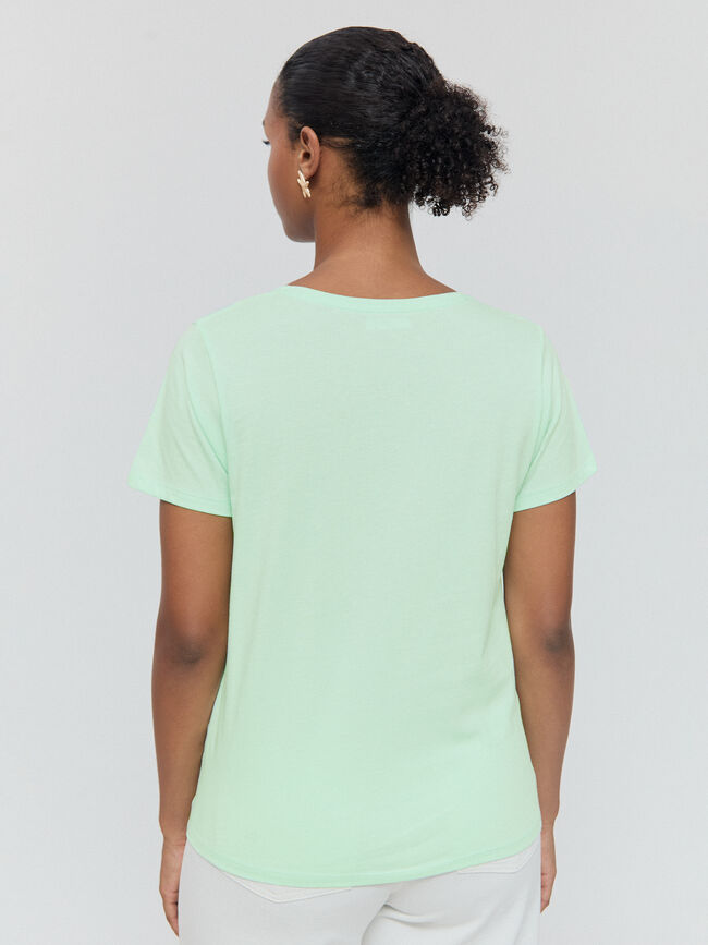 CAMISETA POSICIONAL CONCHAS Azul Agua