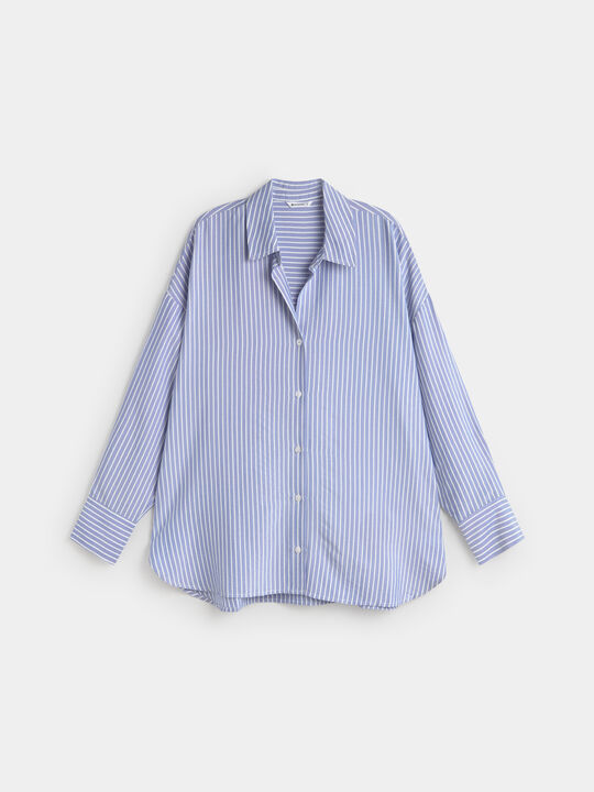CAMISA OVERSIZE Cobalto image number null