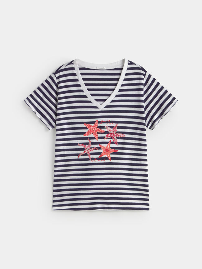 CAMISETA POSICIONAL ESTRELLAS Rayas 1