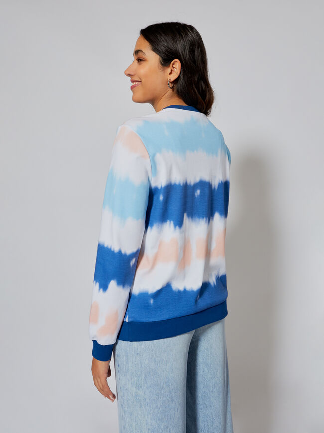 Sudadera tie dye Multicolor