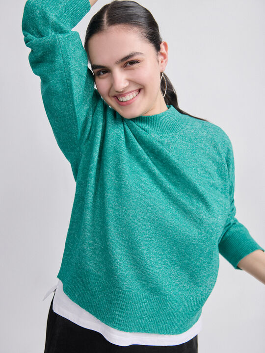 JERSEY PERKINS LISO Verde image number null