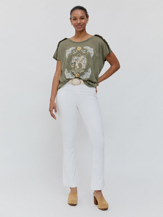 CAMISETA POSICIONAL ELEFANTE Kaki image number null