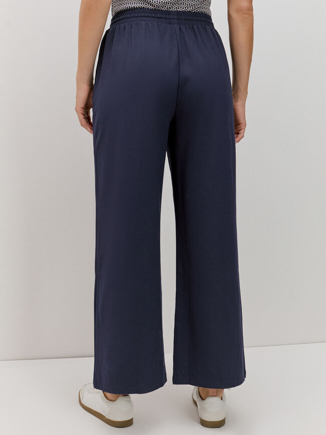 PANTALÓN PALAZZO Azul Marino